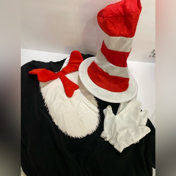 Cat in the Hat Adult Costume - Picture 4 of 8